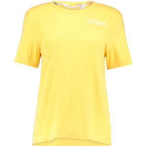 O'Neill LW SELINA GRAPHIC T-SHIRT žlutá S - Dámské tričko