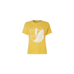 O'Neill LW OLYMPIA T-SHIRT žlutá XL - Dámské tričko