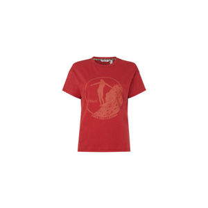 O'Neill LW OLYMPIA T-SHIRT červená XL - Dámské tričko