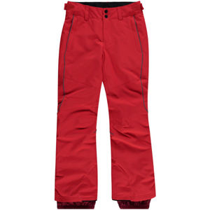 O'Neill PG CHARM REGULAR PANTS Dívčí lyžařské/snowboardové kalhoty, červená, velikost 170