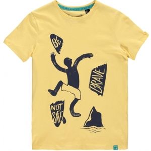 O'Neill LB GOOD VIBES T-SHIRT žlutá 128 - Chlapecké tričko
