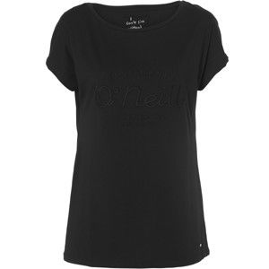 O'Neill LW ESSENTIALS BRAND T-SHIRT černá L - Dámské tričko