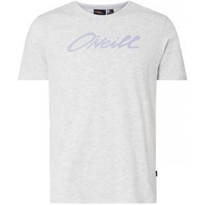 O'Neill LM ONEILL SCRIPT T-SHIRT šedá S - Pánské tričko