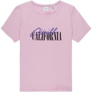 O'Neill LW SCRIPT LOGO T-SHIRT světle růžová S - Dámské tričko