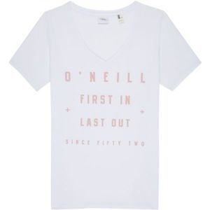 O'Neill LW FIRST IN, LAST OUT T-SHIRT bílá M - Dámské triko