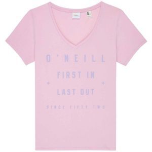 O'Neill LW FIRST IN, LAST OUT T-SHIRT růžová XL - Dámské tričko