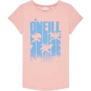 O'Neill LW GRAPHIC  T-SHIRT růžová S - Dámské triko