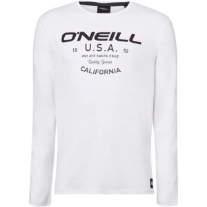 O'Neill LM OLSEN L/SLV T-SHIRT bílá S - Pánské tričko s dlouhým rukávem