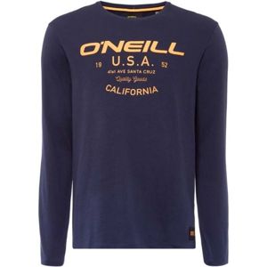O'Neill LM OLSEN L/SLV T-SHIRT tmavě modrá XL - Pánské tričko s dlouhým rukávem