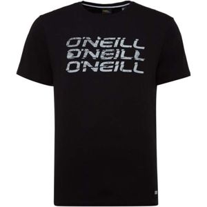 O'Neill LM TRIPLE ONEILL T-SHIRT černá XL - Pánské tričko