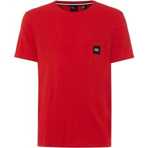 O'Neill LM THE ESSENTIAL T-SHIRT červená XS - Pánské tričko