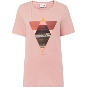 O'Neill LW AELLA T-SHIRT světle růžová L - Dámské tričko