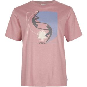 O'Neill ALLORA GRAPHIC T-SHIRT Dámské tričko, růžová, velikost XS