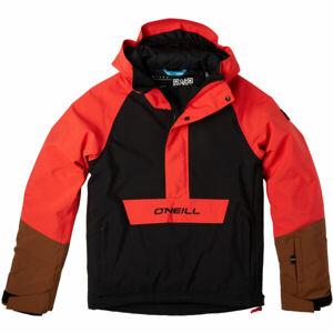 O'Neill ANORAK JACKET Chlapecká lyžařská/snowboardová bunda, černá, velikost 140