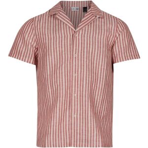 O'Neill BEACH SHIRT Pánská košile s krátkým rukávem, červená, velikost XL