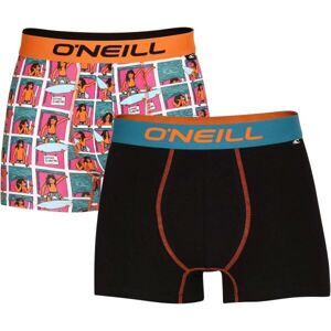 O'Neill BOXER COMIC&PLAIN 2-PACK Pánské boxerky, mix, velikost XL