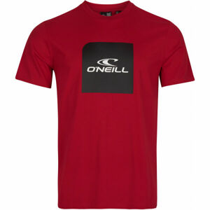 O'Neill CUBE SS T-SHIRT Pánské tričko, Červená,Černá,Bílá, velikost
