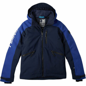 O'Neill DIABASE JACKET Chlapecká lyžařská/snowboardová bunda, tmavě modrá, velikost 140