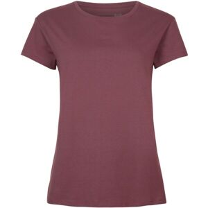 O'Neill ESSENTIALS T-SHIRT Dámské tričko, vínová, velikost L