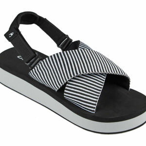 O'Neill FW ATHLEISURE SLIDES Dámské sandály, Černá,Bílá, velikost