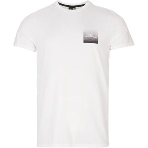 O'Neill GRADIANT CUBE O'NEILL HYBRID T-SHIRT Pánské tričko, bílá, velikost XXL