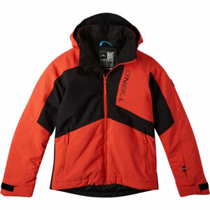 O'Neill HAMMER JR JACKET Dětská lyžařská/snowboardová bunda, červená, velikost 164