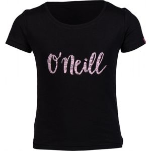 O'Neill LG RISE & SHINE T-SHIRT černá 128 - Dívčí tričko