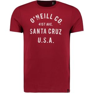 O'Neill LM JACKS BASE TYPE T-SHIRT vínová XXL - Pánské tričko