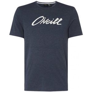 O'Neill LM ONEILL SCRIPT T-SHIRT tmavě modrá S - Pánské tričko
