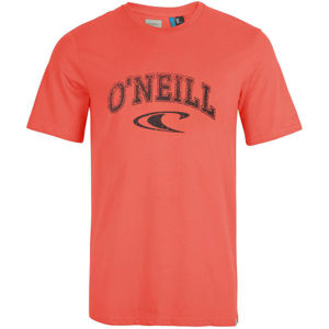 O'Neill LM STATE T-SHIRT Pánské tričko, Oranžová,Černá, velikost