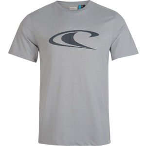 O'Neill LM WAVE T-SHIRT Pánské tričko, Šedá,Tmavě šedá, velikost