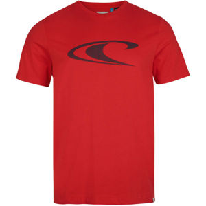 O'Neill LM WAVE T-SHIRT Pánské tričko, Červená,Černá, velikost