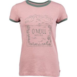 O'Neill LW AUDRA T-SHIRT růžová L - Dámské tričko
