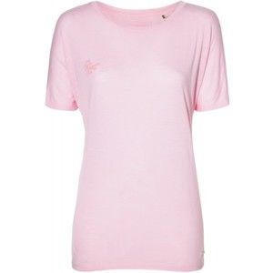O'Neill LW ESSENTIALS DRAPEY T-SHIRT růžová L - Dámské tričko