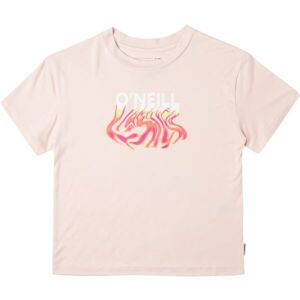 O'Neill RUTILE T-SHIRT Dívčí tričko, růžová, velikost 176