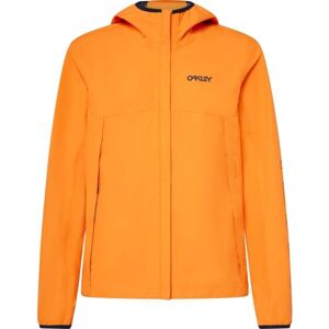 Oakley ELEMENTS SHELL Pánská bunda na kolo, oranžová, velikost