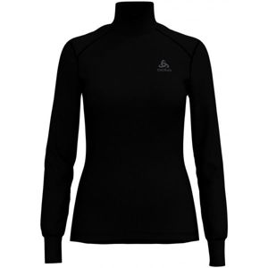 Odlo SUW WOMEN'S TOP L/S TURTLE NECK ACTIVE WARM černá XS - Dámské tričko