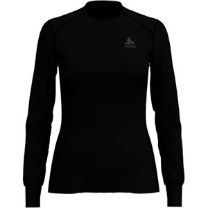 Odlo BL TOP CREW NECK L/S ACTIVE WARM černá L - Dámské tričko