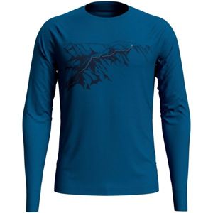 Odlo MEN'S T-SHIRT L/S ALLIANCE tmavě modrá L - Pánské tričko