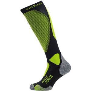 Odlo MUSCLE FORCE CERAMIW zelená 39-41 - Dlouhé ponožky