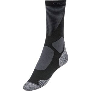 Odlo SOCKS CREW ACTIVE WARM XC Ponožky, černá, velikost 36-38