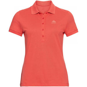 Odlo WOMEN'S T-SHIRT POLO S/S CONCORD oranžová L - Dámské tričko