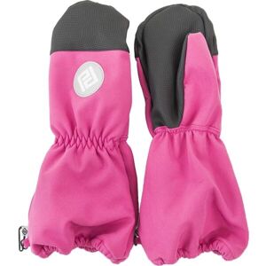 Pidilidi SOFTSHELLOVÉ PALCOVÉ RUKAVICE Dívčí palcové rukavice, růžová, veľkosť 8