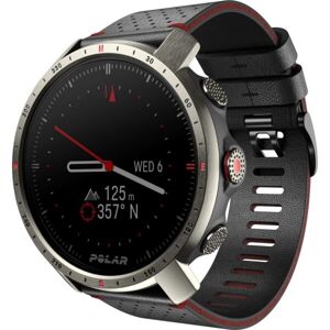 POLAR GRIT X PRO TITAN Multisportovní hodinky s GPS a záznamem tepové frekvence, černá, velikost