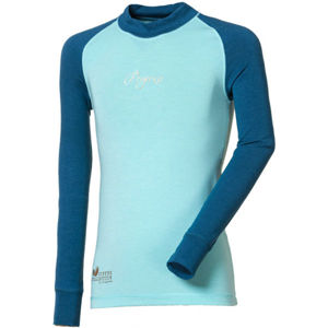 Progress CC NDRD Dívčí funkční triko s dlouhým rukávem, světle modrá, velikost 164