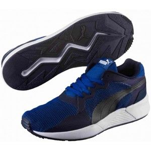 Puma PACER PLUS TECH modrá 9.5 - Pánské vycházkové boty