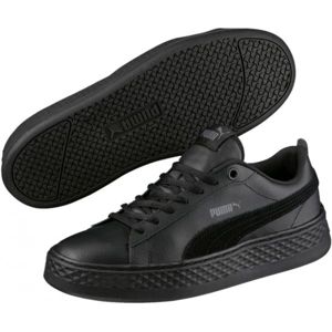 Puma SMASH PLATFORM L černá 7 - Dámské módní boty