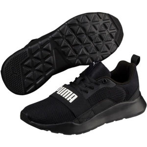 Puma WIRED JR černá 5.5 - Chlapecké volnočasové boty