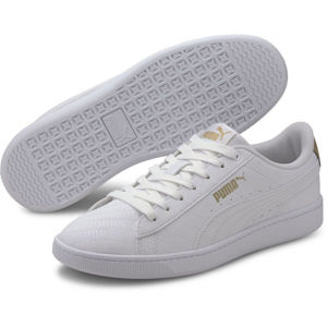 Puma VIKKY V2 SIG Dámské volnočasové boty, Bílá,Zlatá, velikost 6.5