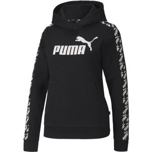 Puma AMPLIFIED HOODY TR černá XS - Dámská mikina